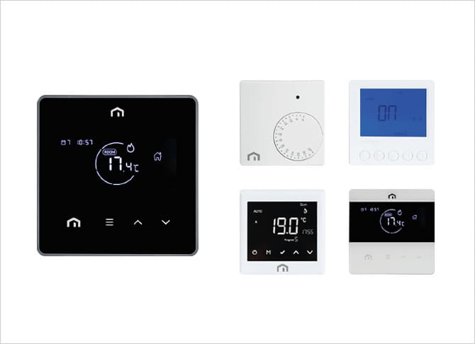 Controls for underfloorheating