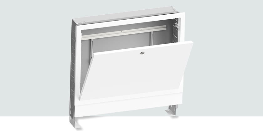 InWall manifold cabinet Purmo