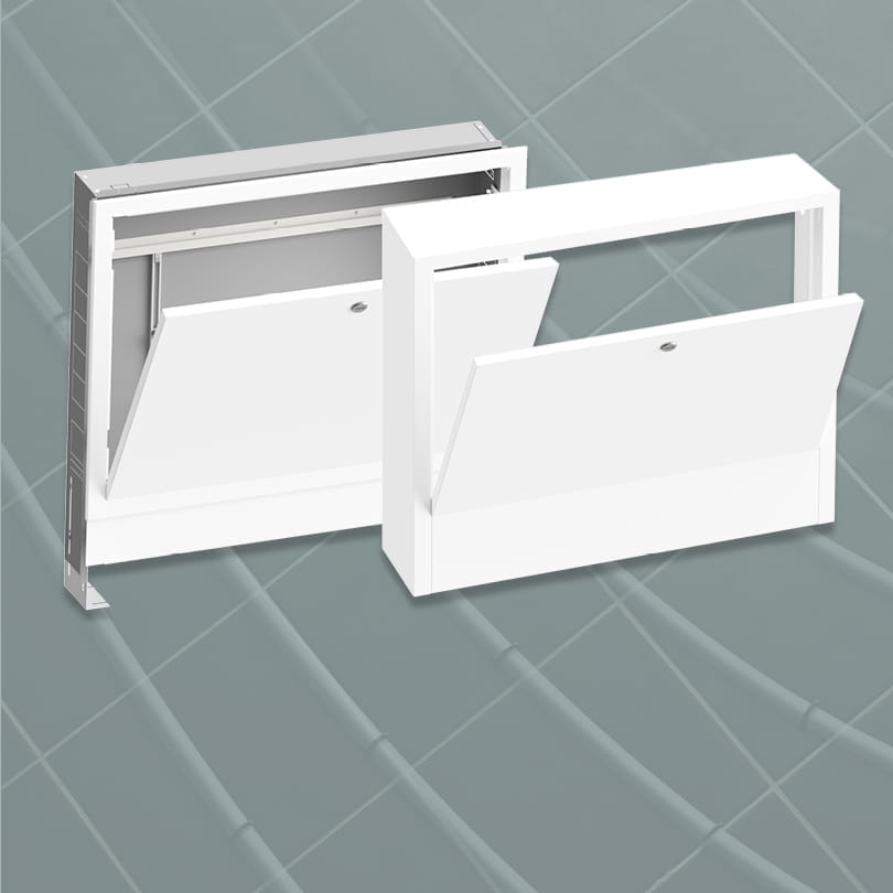 Backless wall shop cabinet