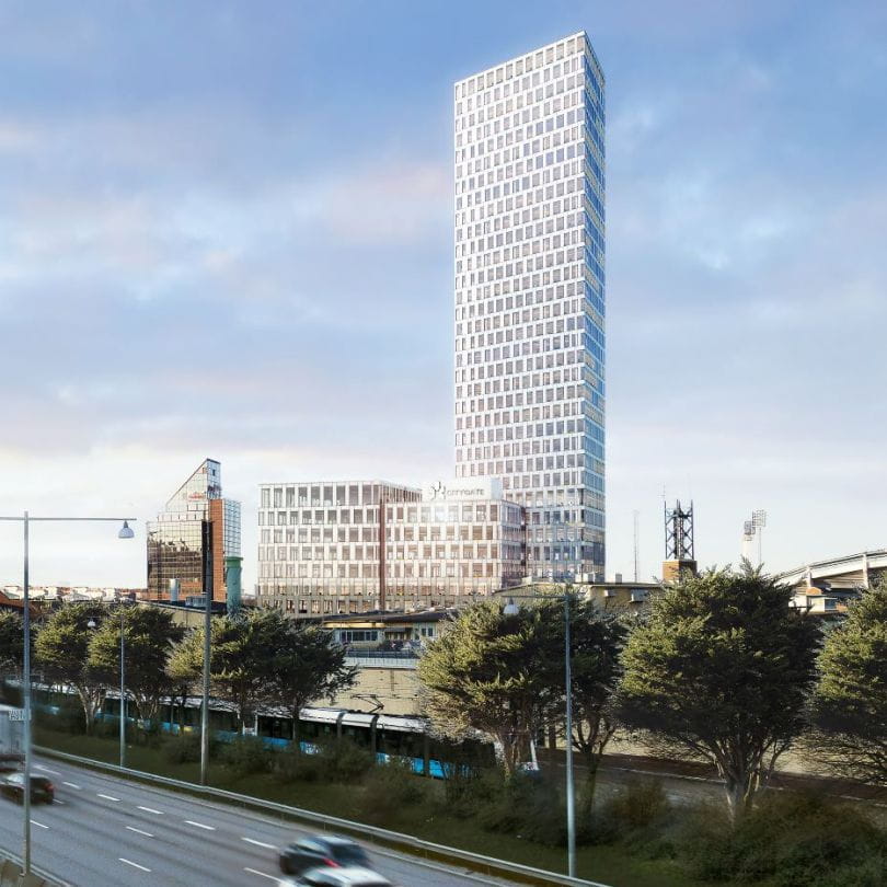 Over 2300 Purmo radiators efficiently heat Gothenburg's newest landmark