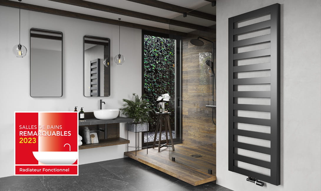 Rasp designer towel radiator award 'radiateur fonctionnel'